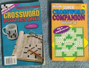 Lotto Solo Puzzle Cruciverba E Compagno Cruciverba Volume 46 - Foto 1 di 2