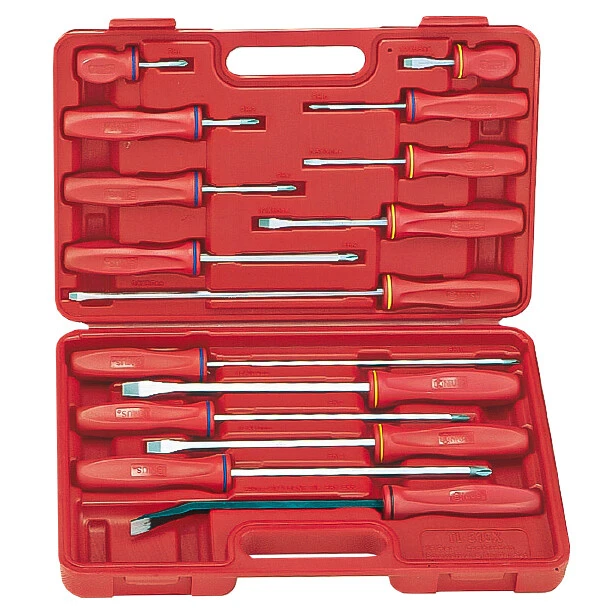 Genius Tools 15 peças conjunto combinado de chave de fenda e barra de fixação - TL-515X - Imagem 1 de 1