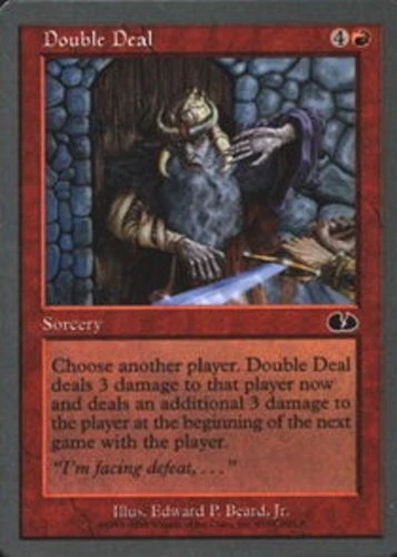 Double Deal ~ Near Mint Unglued MTG Magic UltimateMTG Red Card - Image 1 of 1