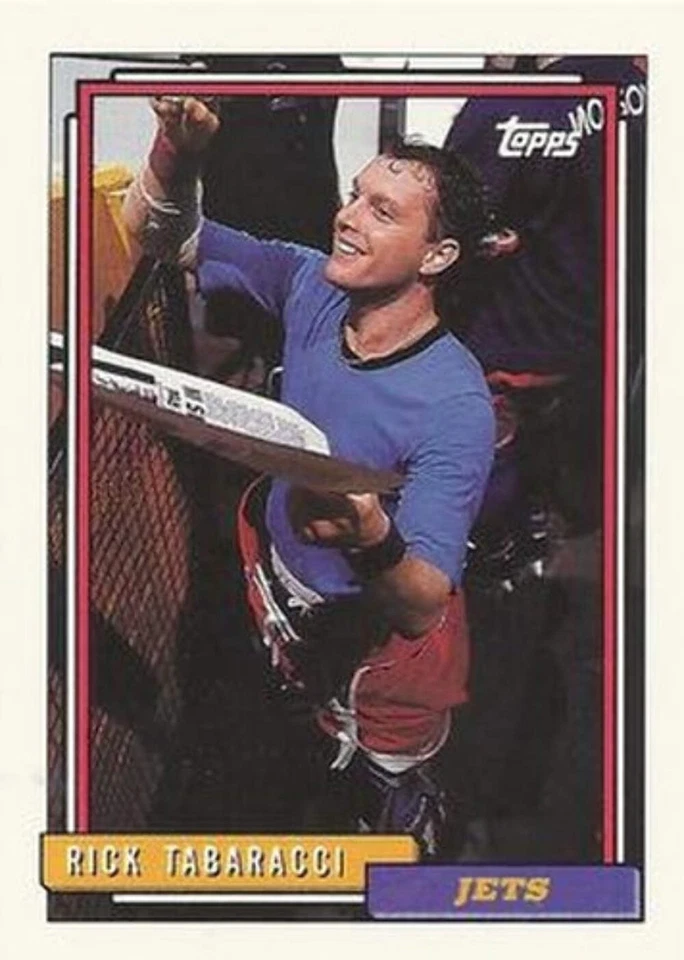 #453 Rick Tabaracci - Winnipeg Jets - 1992-93 Topps Hockey - Image 1 of 1