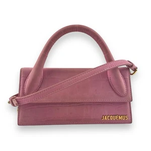 Bolso de mano bandolera largo rosa Jacquemus Le Chiquito para mujer - Imagen 1 de 9