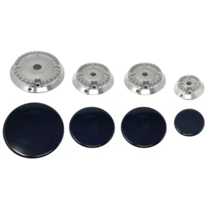 Kit 4 bruciatori gonna+piattelli piano cottura Nardi 4 fuochi Originali Sabaf - Foto 1 di 15