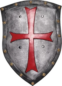 Medieval Knight Shield - 20 x 14" - Costume Accessory - Prop - Picture 1 of 3