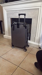 Champs 20inch Carry On Luggage Airline Approved, Zipperless Luggage Carry - Picture 1 of 11