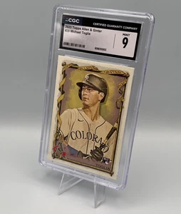 Michael Toglia 2023 Topps Allen & Ginter #29 Colorado Rockies Graded CGC 9 Mint - Picture 1 of 2