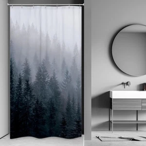 Riyidecor Puesto Bosque Oscuro Hombres Pequeño Medio 36W x 72L (Pack de 1), 01negro  - Imagen 1 de 7