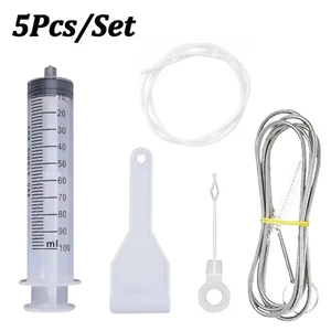 Set Spazzole Pulitore Fori di Scarico Frigo - 5/6 Pezzi Rimuovi Zoccoli per Facile Pulizia - Foto 1 di 14