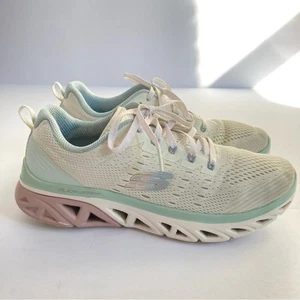 Zapatillas deportivas SKECHERS para mujer Glide Step 149551 blancas talla EE. UU. 8 - Imagen 1 de 14