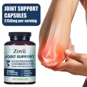 Joint Support Capsules with Turmeric Extract Relieve Joint Pain - 120 Capsules - Picture 1 of 7