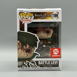 Funko Pop! #1169 Battle Levi Bloody Attack On Titan AE Exclusivo Nuevo *Bóveda* - Imagen 1 de 6