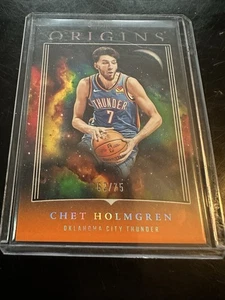 Chet Holmgren 2023-24 Panini Origins - Orange /75 COLOR MATCH! - Bild 1 von 3