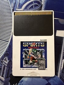 TV Sports Football - Authentic (Turbografx 16) HuCard  Game Cart - US Version