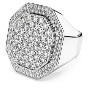 SWAROVSKI Dextera Cocktail Ring Octagon Shape Unisex Size 58 Brand New RRP £149 - Picture 1 of 3