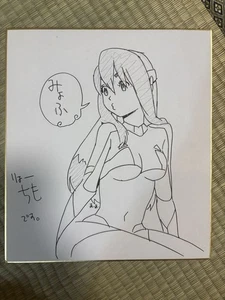 Ryochimo Original Art Drawing Illustration Shikishi Birdy the Mighty from Japan - Picture 1 of 6