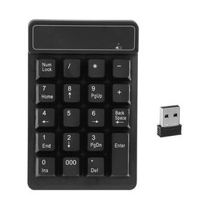 Digital 19 Suspension Keys Comfortable Typing Wireless Numeric Keypad For AM - Picture 1 of 13