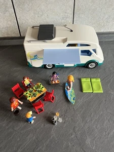 Playmobil Family Fun 70088 Familien Wohnmobil 6671 mit viel Zubehör und Figuren - Bild 1 von 6