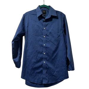 Jos. A. Bank Traveler Herren Slim Fit Blau Langarm Hemd 15,5/33 - Bild 1 von 7