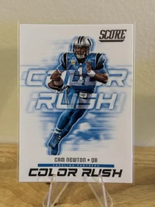 2018 Score - Color Rush Cam Newton #7 - Picture 1 of 2