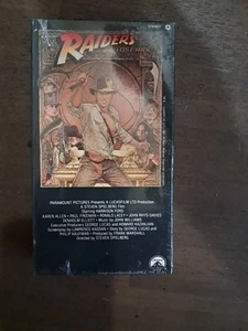 Paramount Indiana Jones and the Raiders of the Lost Ark VHS Tape - Picture 1 of 6
