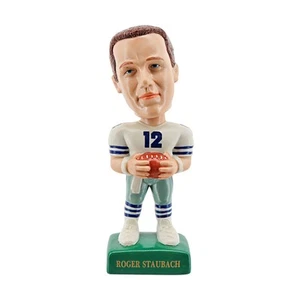 Maglia da trasferta Roger Staubach Dallas Cowboys SAM Bobblehead #1881/5000 - Foto 1 di 6