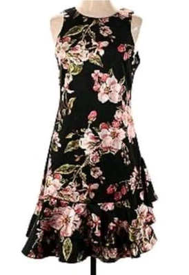 Vestido Signature By Robbie Bee Talla Grande Nuevo con Etiquetas Floral Foto 1 de 4