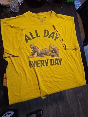 Camiseta All Day Everyday Curious George Gráfica Talla 2XL Foto 1 de 4