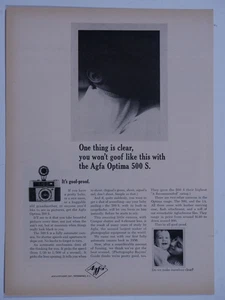 1965 Agfa Optima 500 S Goof Proof Teterboro INC Original Print Ad - Bild 1 von 3