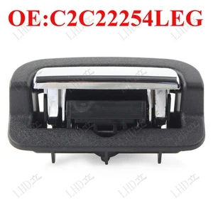Front Seat Back Ebony Black Picnic Tray Latch Button Fit For Jaguar XJ 10-2013 - Picture 1 of 4