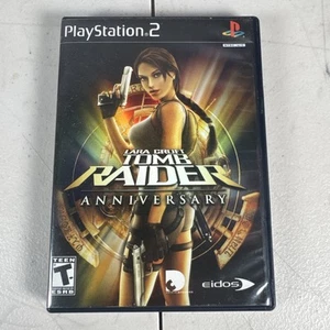 Lara Croft Tomb Raider Anniversary PS2 (Sony PlayStation 2, 2007) Tested Working - Picture 1 of 5