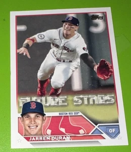 2023 Topps Series 1 - Future Stars #242 - Jarren Duran - Boston Red Sox ⚾️ - Bild 1 von 2