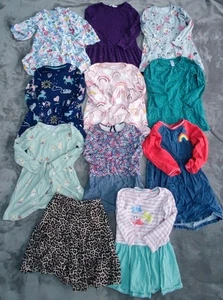 Bundle dresses and tights, age 4-5, 15 items - Picture 1 of 17