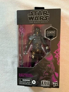 Figura 2020 Star Wars The Black Series Gaming Greats Electrostaff Purge Trooper - Imagen 1 de 6