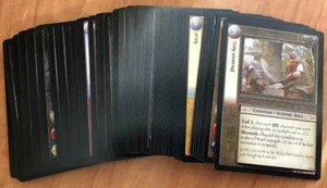 LOTR TCG Lord of the Rings BLACK RIDER Common Set - 59/60 Cards INCOMPLETE - Picture 1 of 1