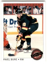 1992-93 O-Pee-Chee Premier Star Performers Pavel Bure #10 Vancouver Canucks