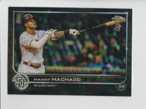 2022 Topps Ben Baller Black Refractor #90 Manny Machado card, San Diego Padres - Picture 1 of 2