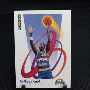 Tarjeta de baloncesto SkyBox Denver Nuggets 1991-92 #69 Anthony Cook (1A527) - Imagen 1 de 3