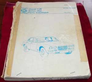 British Leyland Jaguar XJ6 Series 1 Parts Catalogue No. RTC9106 July 1974 - Picture 1 of 3