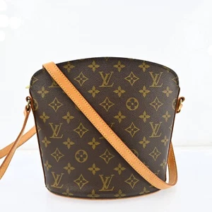 Auth Louis Vuitton Monogram Drouot Cross Body Shoulder Bag M51290 N1809RA605 - Picture 1 of 23