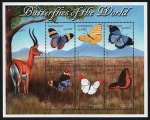 Mozambique 2000 - Mi-Nr. 1673-1678 ** - MNH - Mariposas / Mariposas - Imagen 1 de 1