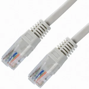 1.5ft 18" - CAT5e Ethernet Network LAN Router Patch Cable Cord Wire RJ45 Gray - Picture 1 of 1