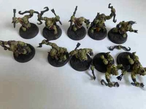 Warhammer Savage Orcs - Savage Orruks with bows x 10 - Old World Sigmar Lot A - Picture 1 of 2
