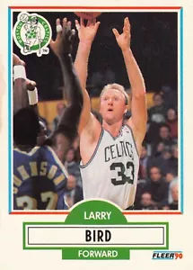 1989-90 Fleer - #8 Larry Bird NBA Basketball Boston Celtics - Picture 1 of 2