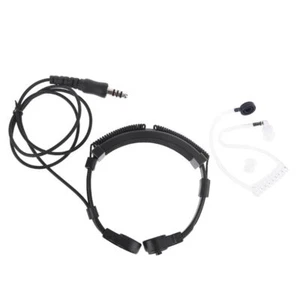 Telescopic Throat Vibration Mic Headphone Headset Microphone Plug - Photo 1/8