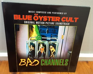 Bad Channels Soundtrack LP Vinyl Blue Oyster Cult Black & Blue Vinyl - Picture 1 of 8