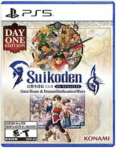 Suikoden I & II HD Remaster Playstation 5 - gioco artistico - NUOVO SPEDIZIONE GRATUITA USA - Foto 1 di 6