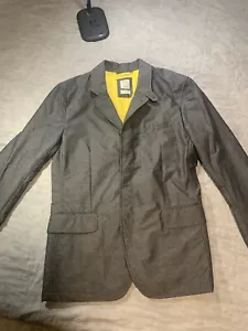 Authentic Mark McNairy New Amsterdam Mens Gray Gap Brand Nylon Jacket Sz M New - Picture 1 of 14