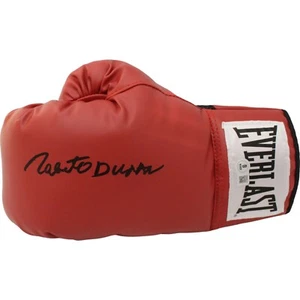 Roberto Duran Autographed/Signed Red Left Boxing Glove Beckett 44774 - Picture 1 of 4