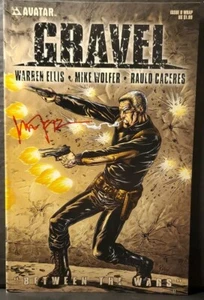 Cómics Gravel edición #0 envoltura Avatar Comics 2007 firmado por Mike Wolfer casi nuevo - Imagen 1 de 6
