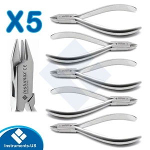 5 Stck. Kieferorthopädische Adderzange 3 Zinken Zahndraht Biegezange INSTUMAX - Bild 1 von 3