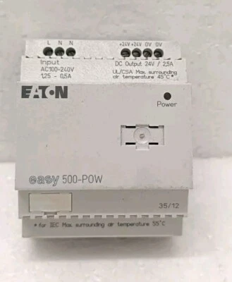 EATON CORPORATION EASY500-POW POWER SUPPLY AC100-240V FREE DELIVERY - Image 1 of 4